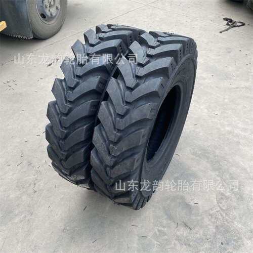 7.50-16轮胎新源轮式挖掘机挖沟机加密人字 8.25-16专用工程轮胎