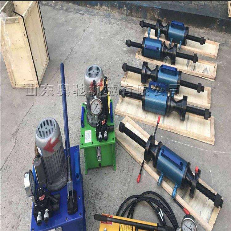 新款履带式挖掘机缸套压装工具挖机引导槽校正机引导轮校正机