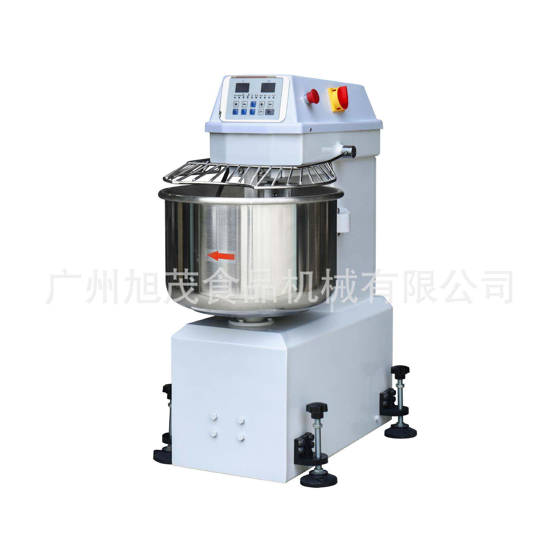 旭茂西厨新品商用双速双动超大容量和面机全自动揉面机面粉搅拌机