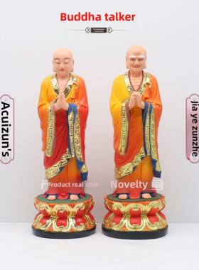 树脂雕像阿兹拉练习伽叶练习雕像阿兹拉伽叶菩萨家居工艺品装饰品