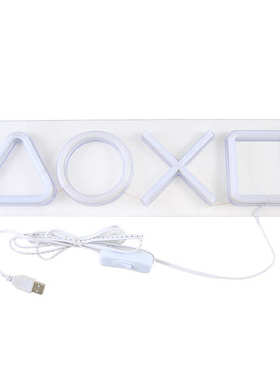 insled力灯室霓虹灯 亚克装饰背板游戏符号氛围新款造型标识