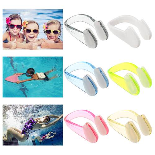 4Pcs Swimming Nose Clip Earplug Earplugs Suit Swim Earplugs