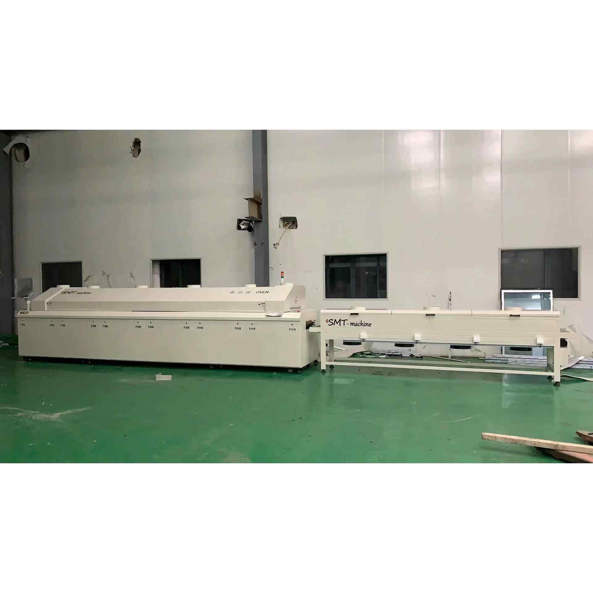 厂家供应散热器烤炉十温区十二温区十四温区散热器回流焊回流炉