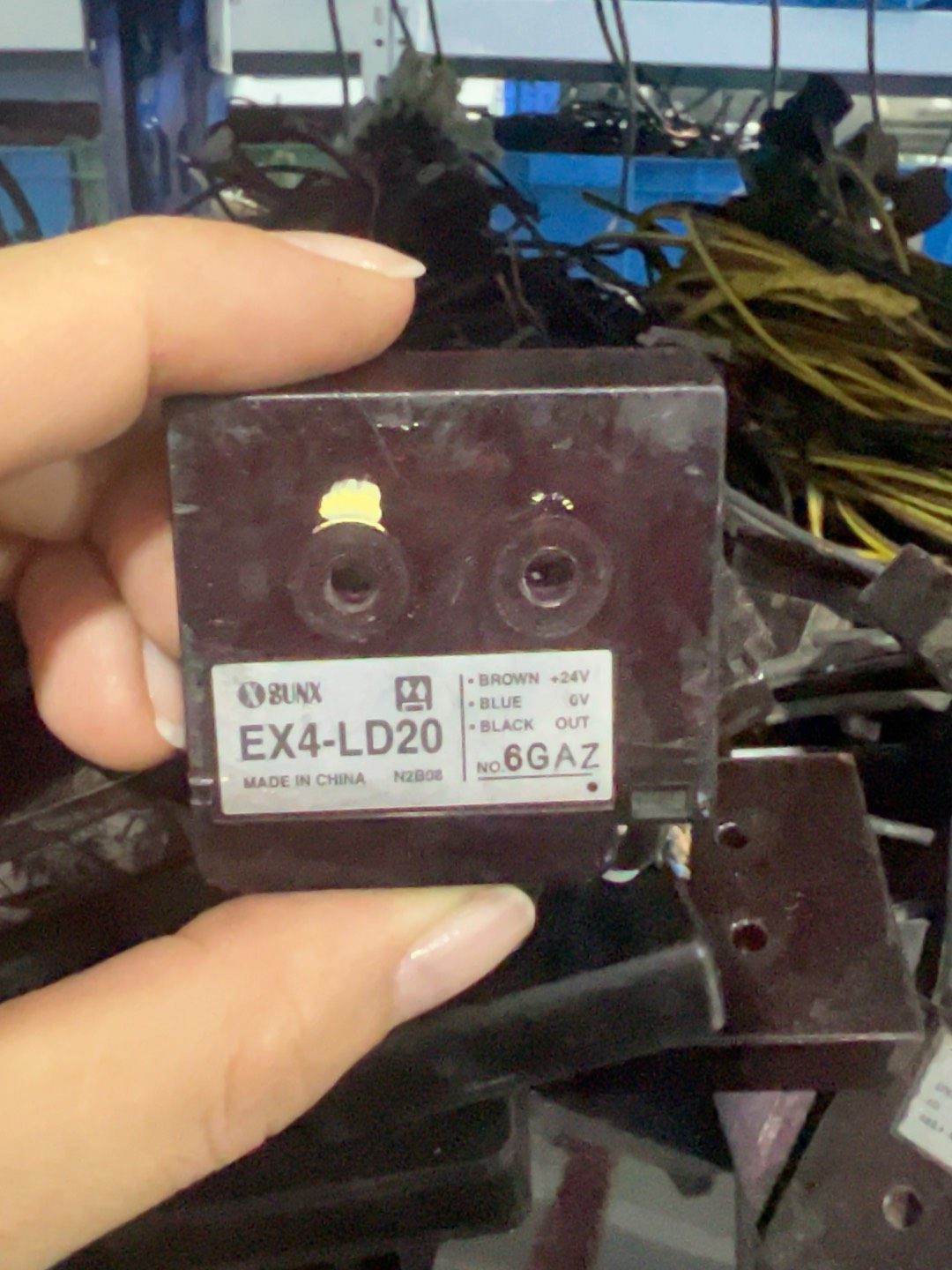 日本神视SUNX光电传感器EX4-LD20，原装拆机，实物拍