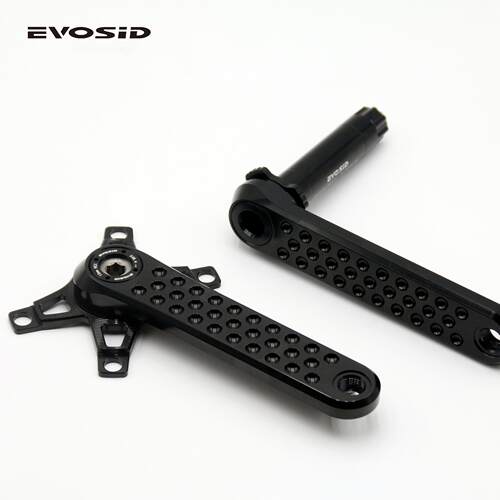 EVOSID公路车曲柄组160/165/170mm砾石车CNC牙盘GXP三钉中空一体