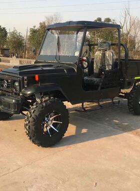 全封闭式四轮越野车UTV四驱全地形卡丁车沙滩车ATV山地越野摩托车