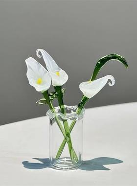 春和景明琉璃花束摆件琉璃花束摆件摆件高级感小众琉璃花束摆件客