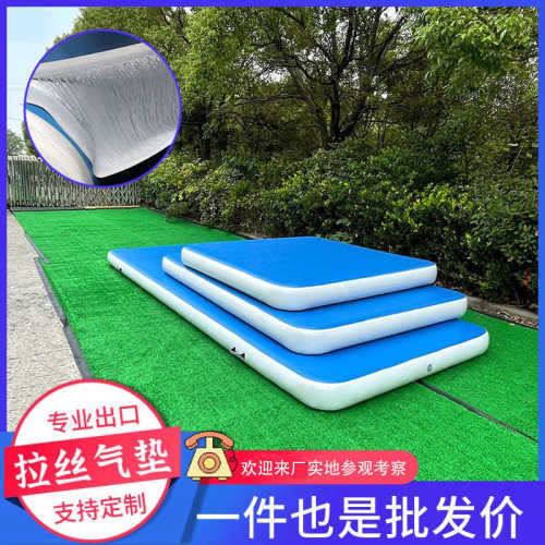 充气加厚舞蹈拉丝气垫瑜伽体操跆拳道后空翻武术保护垫日常训练家