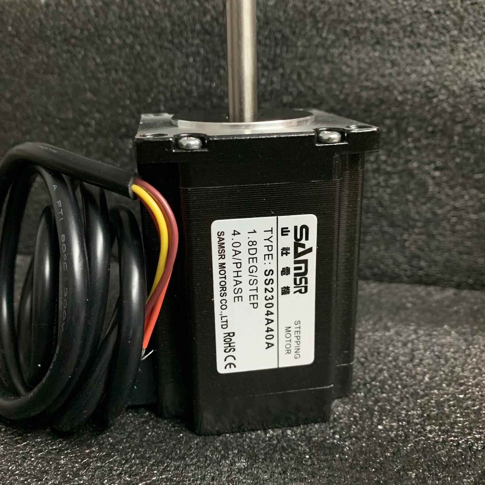 山社SS2301/2302/2303步进电机SS2304A40A直流24V马达2.4Nm大扭力
