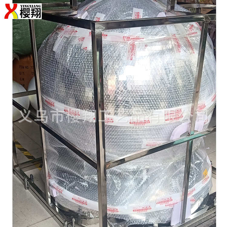 舞台玻璃反光球 镜面玻璃镭射球 100cm直径大圆球 演艺表演用球