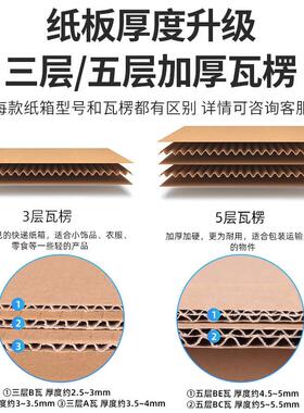 箱现货10号纸箱打包纸邮硬政纸盒特快递发货板箱子整包HBZ加硬纸