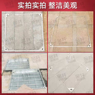 广东厂家 不锈钢井盖 铜钱提手多开电缆井盖板电力通讯市政专用