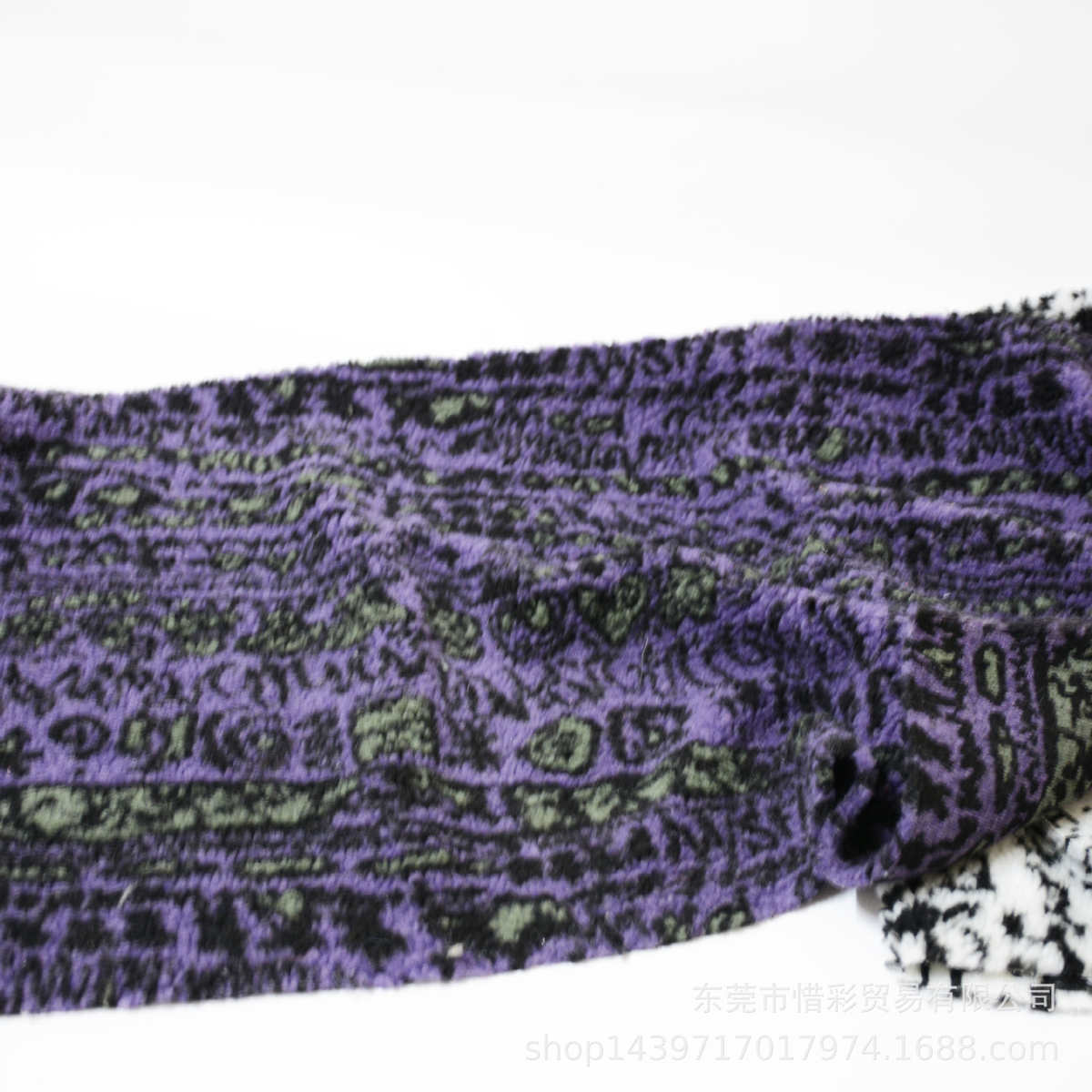 现货 颗粒羊绒 涤纶提花羊羔毛 服装家纺鞋材箱包毛绒面料
