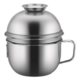 04不锈钢快餐杯学生饭盒泡面碗带盖汤面方便面杯食堂便携打饭快