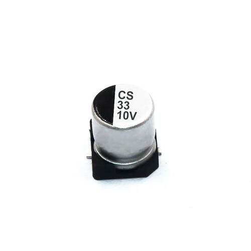 CS贴铝电解电容33UF10V体积45.4mm10V33UF贴片JHD电解电容厂*片家