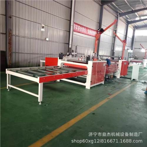 雪弗密度板板涂胶贴面机 皮墙布革平贴机器全自动E VAYJ-1330热熔