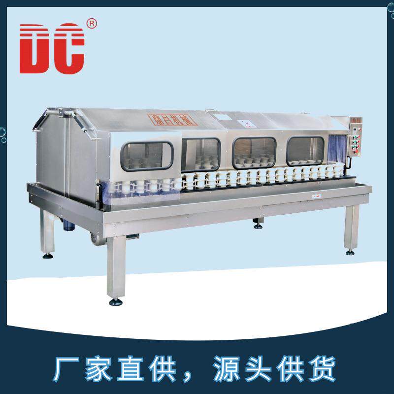 厂家鼎昌QSP-6A半自动冲瓶机刷瓶机链轨式冲瓶机洗瓶机
