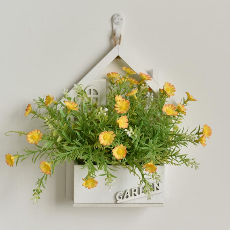 创意墙面装饰客厅挂件幼儿园墙上壁饰挂花房间餐厅进门口墙壁假花