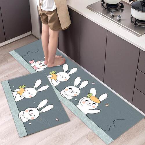 Kitchen carpet mat doormat bathroom antiskid cushion pad