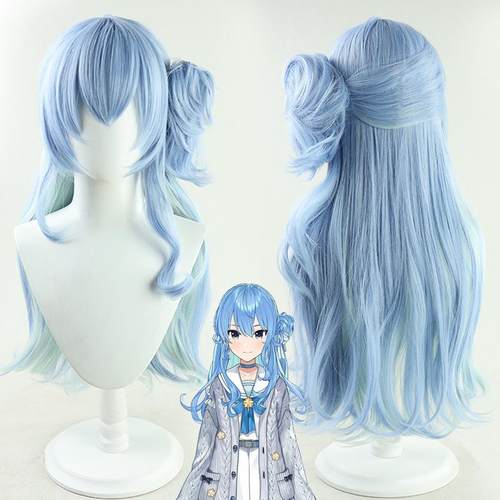 高档vtub水e拟主播虚偶像星街彗星rcos假发洋服正月手服