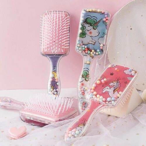 Unicorn Magic Combs Massaging Hair Brush Comb Hair Brushes