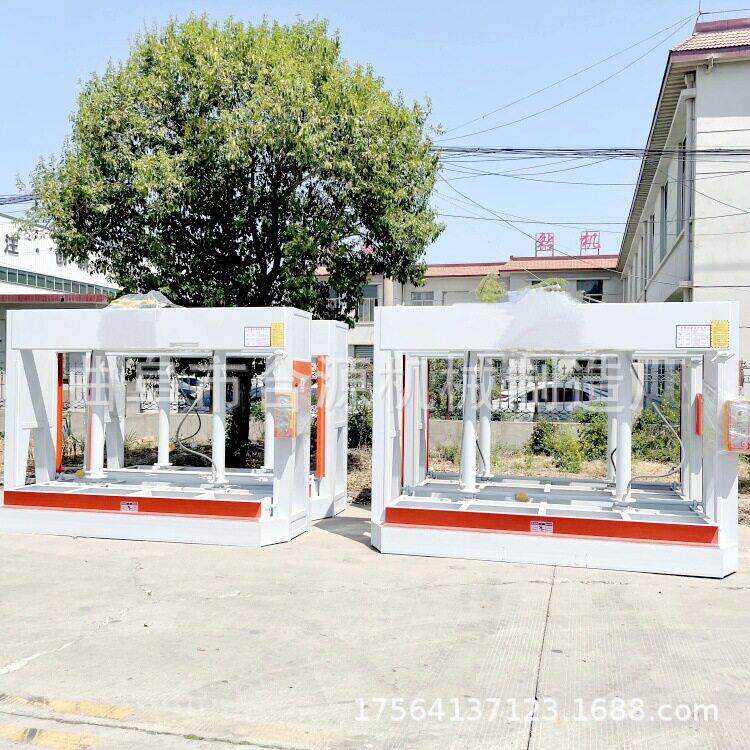 自动计时刨花板铝蜂窝板液压冷压机 木门模具板材压板机生产厂家