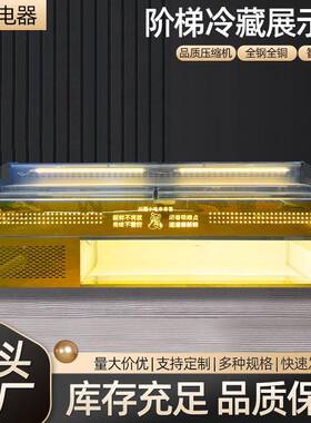 阶梯冰台自助餐冷藏展示柜火锅店保鲜阶梯摆台点菜柜冰台货柜