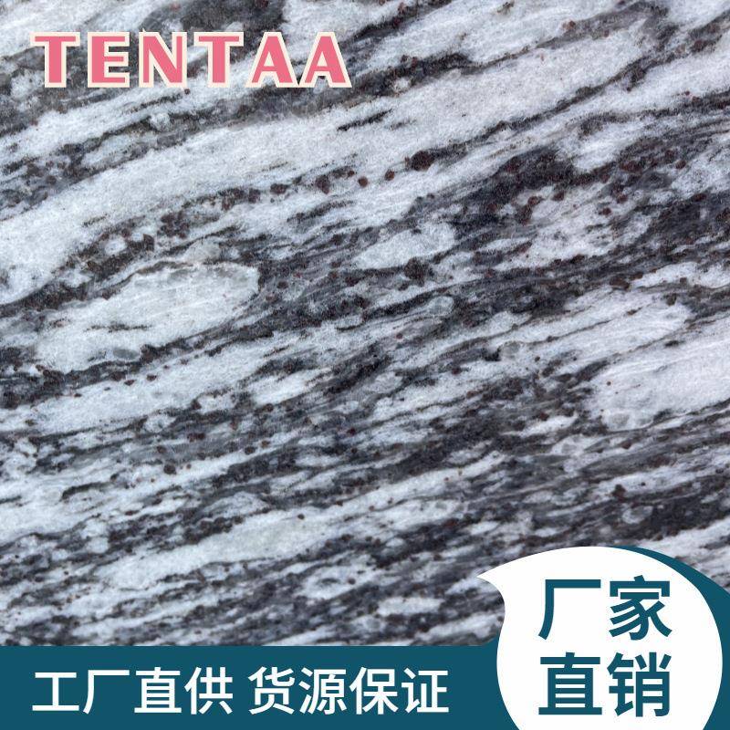 天然梨花飘雪花岗岩石材外墙干挂地铺石园林景观水景压顶石