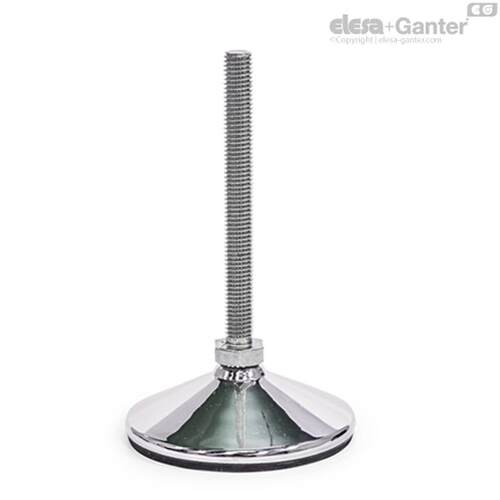 Elesa Ganter伊莉莎冈特 GN 17 水平支脚 带/不带螺母