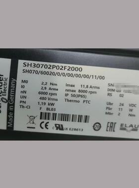 schneiderELAU伺服电机BSH0553M17A3A BSH0553M17F1A全新现货议价