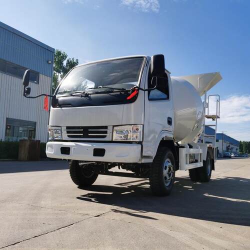 建筑施工小型混凝土搅拌车3方4方水泥搅拌罐车轻巧转弯灵活