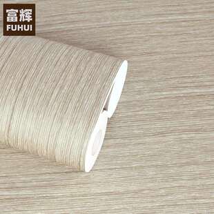 韩版 特厚木纹自粘墙纸壁纸原木色家具翻新贴纸酒店工程波音软片