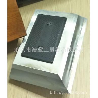 90度直角刀口检验角尺 100x63 45号钢 样板角尺 刀口形矩形直角尺