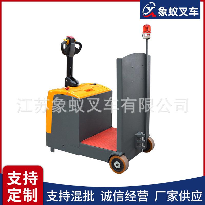 电动牵引车型号QDD30TOS驾座式电动牵引车3吨电引动叉车牵车