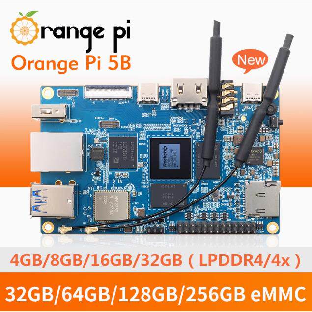 香橙派Orange Pi 5B 瑞芯微RK3588S八核64位处理器