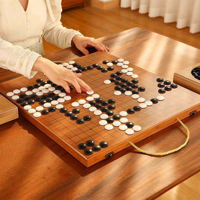路围棋套装五子棋子黑白棋子云子儿童学生成人比赛专用棋盘