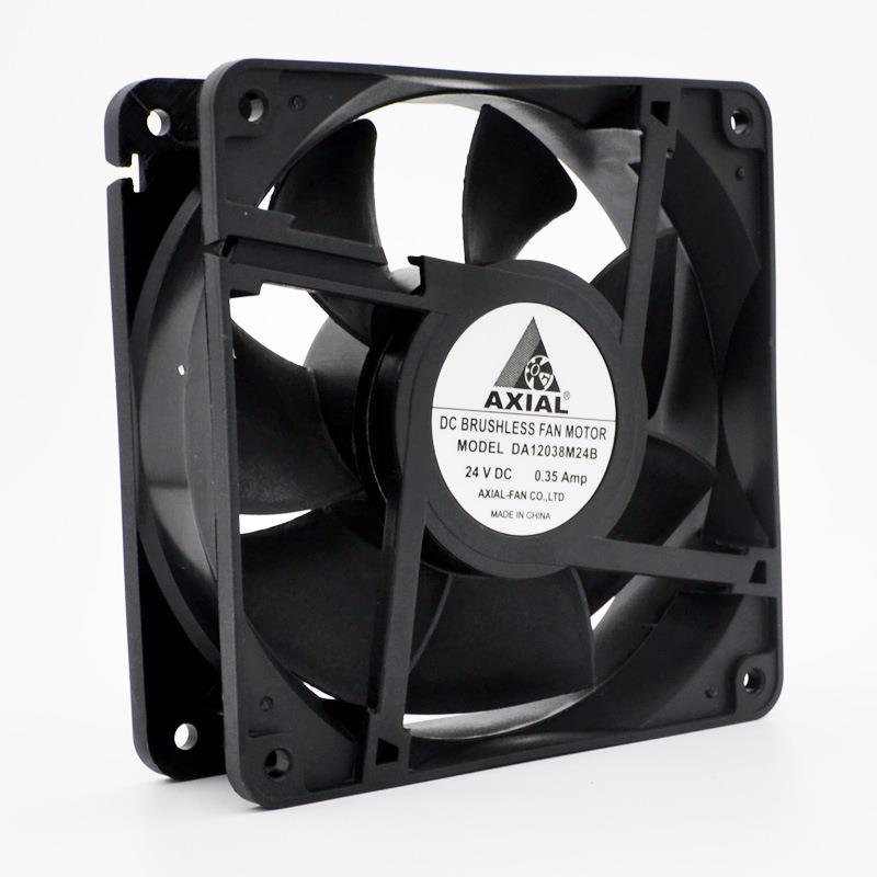 深圳聚风AXIAL12038机柜设备12V5400转直流散热风扇直销