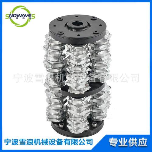 591975592409链鼓总成五角钨钢片总成KC-120除锈机配件附件