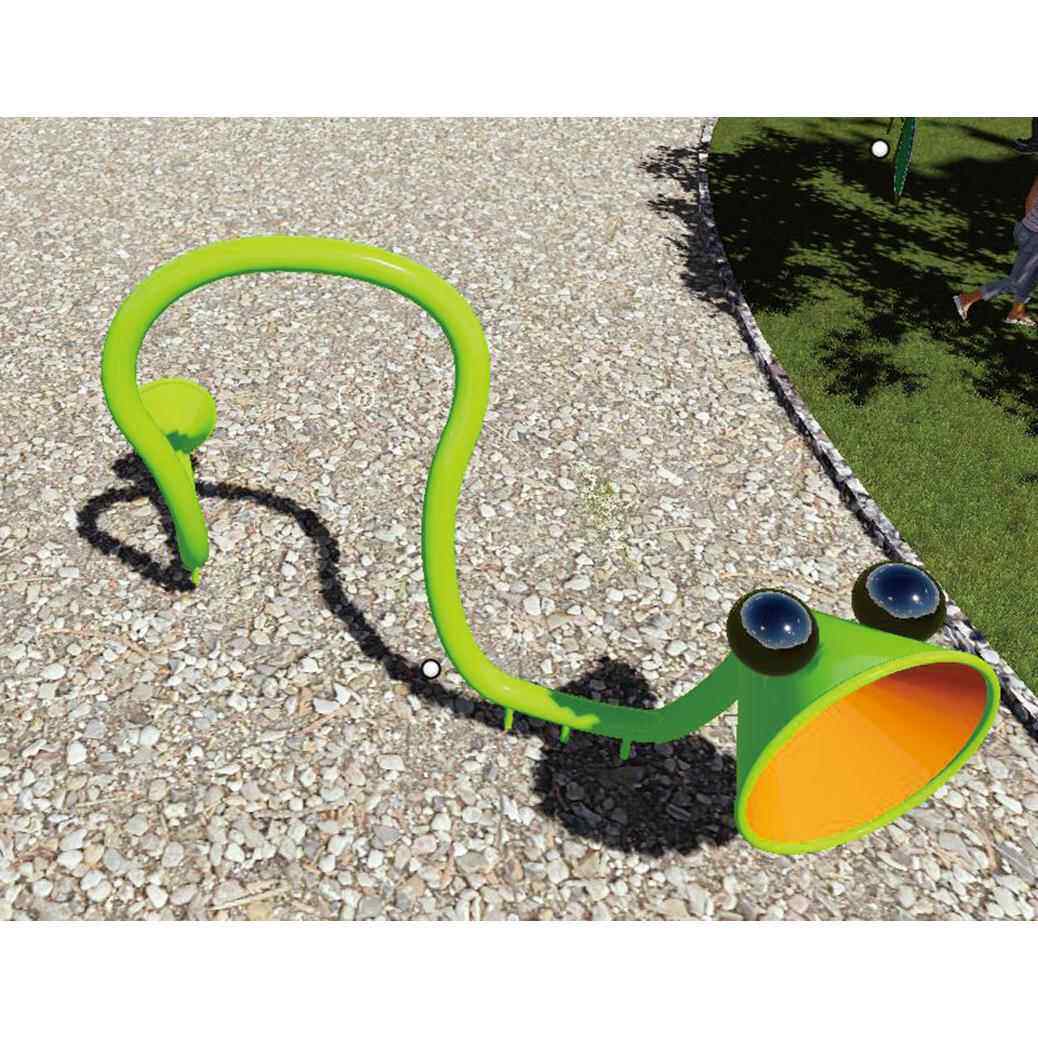 户外儿童不锈钢传声筒幼儿园感统器材传声创意非标无动力游乐设备