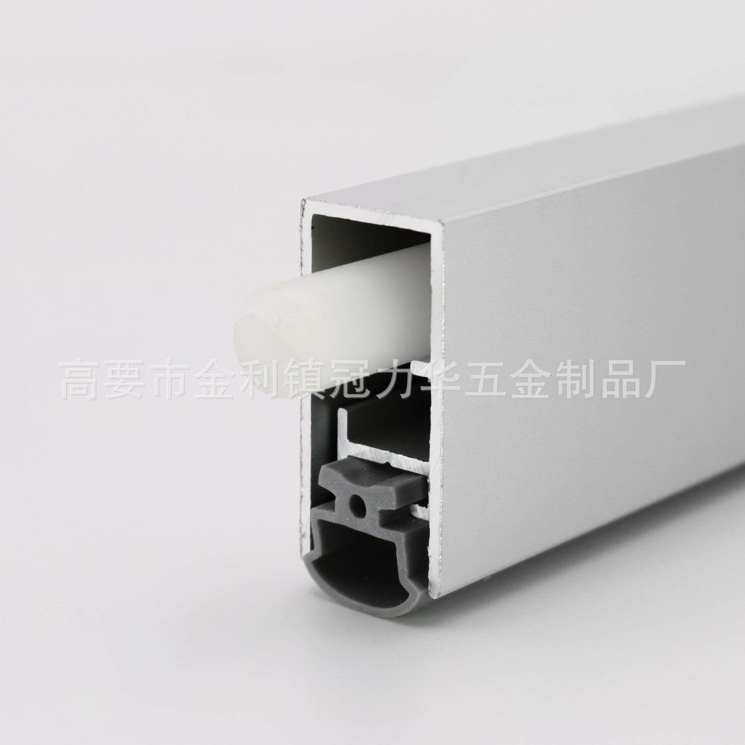 168A胶头轻型铝合金自动门底门窗密封条门底间隙封闭器隔音条