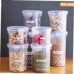 Food storage box fridge sealed container box can bean bottle