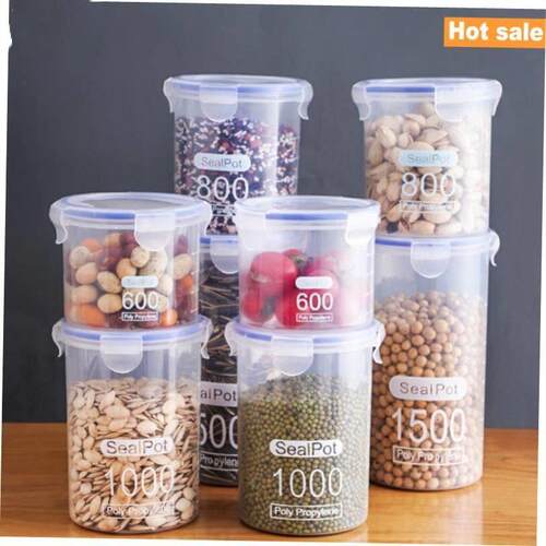 Food storage box fridge sealed container box can bean bottle