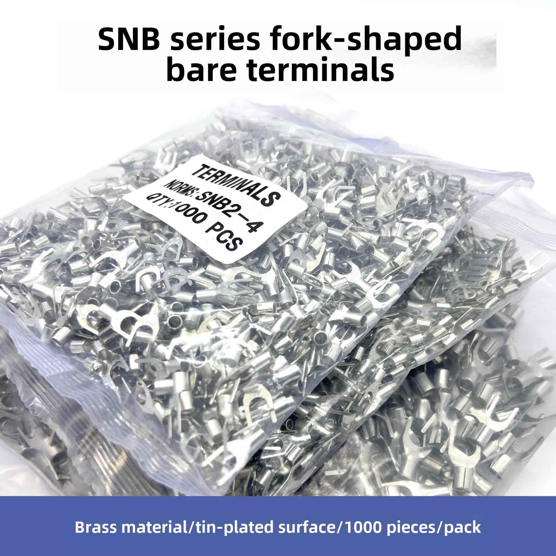 裸u形y形叉型Snb1.25-3/3.2/3.5/5.5/2-4/5/6/8Mm冷压端子座