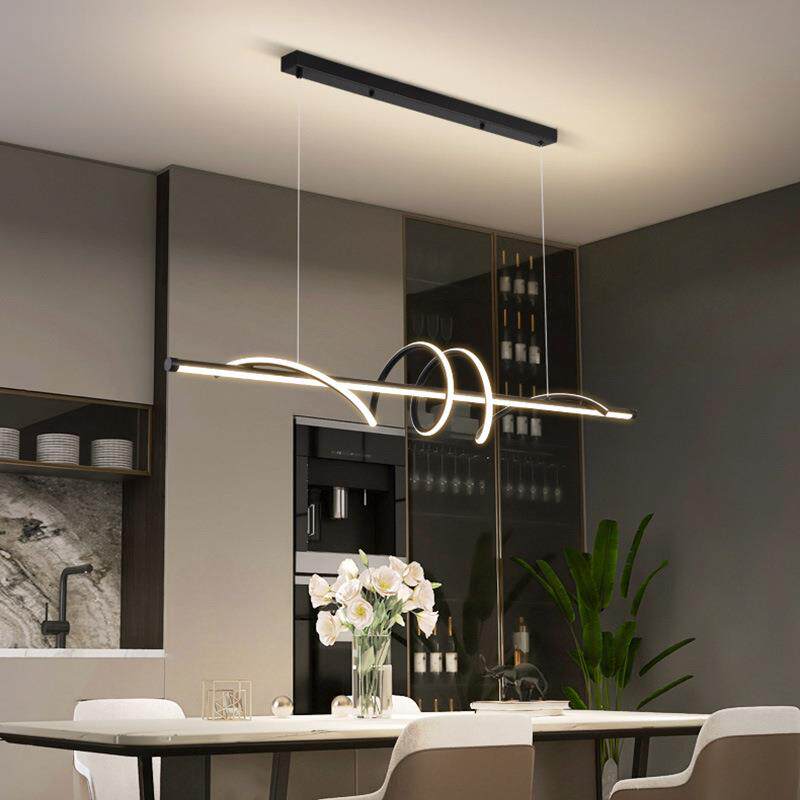 吧台现代吊2灯灯具624小户用饭厅新款餐厅简约中台灯餐桌灯02家5