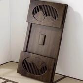 可折叠桌子家用飘窗桌中式 榻榻米茶桌折叠茶几竹制炕几矮桌小桌子