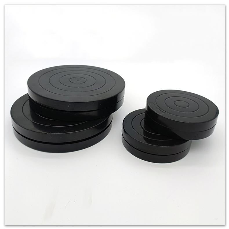 陶艺转盘转台雕塑小转台模型陶艺工具 泥塑工具美术手工塑料转台