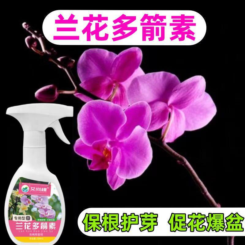兰花多箭素免稀释专用营养液延花期治黄叶君子兰蝴蝶兰花专用肥料