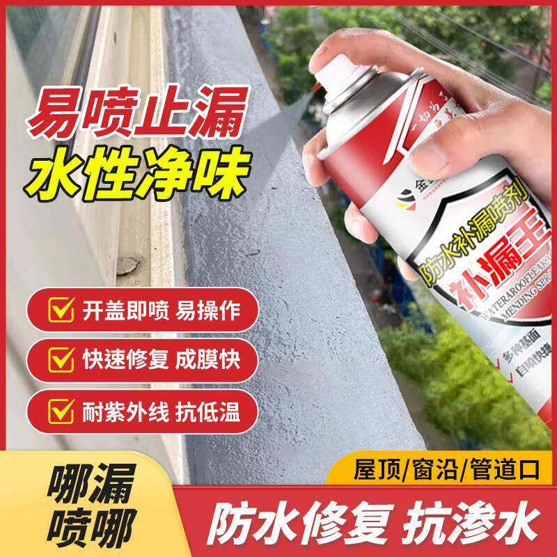 德国防水防漏喷雾外墙屋面防晒涂料防漏王水泥墙面地坪修补材料