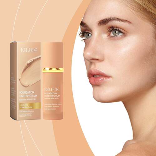 EELHOE Color-Changing Foundation provides flawless coverage