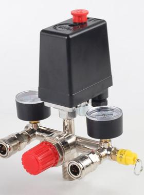 空压机气泵配件自动压力开关总成巴马支架调压阀90120PSI出口跨境